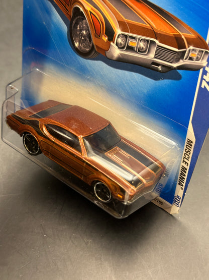 HOT WHEELS - OLDSMOBILE 442 (2009) - HW MUSCLE MANIA 6/10