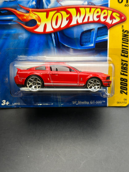 HOT WHEELS - 07 SHELBY GT-500 (2009) - HW 2008 FIRST EDITIONS 1/40