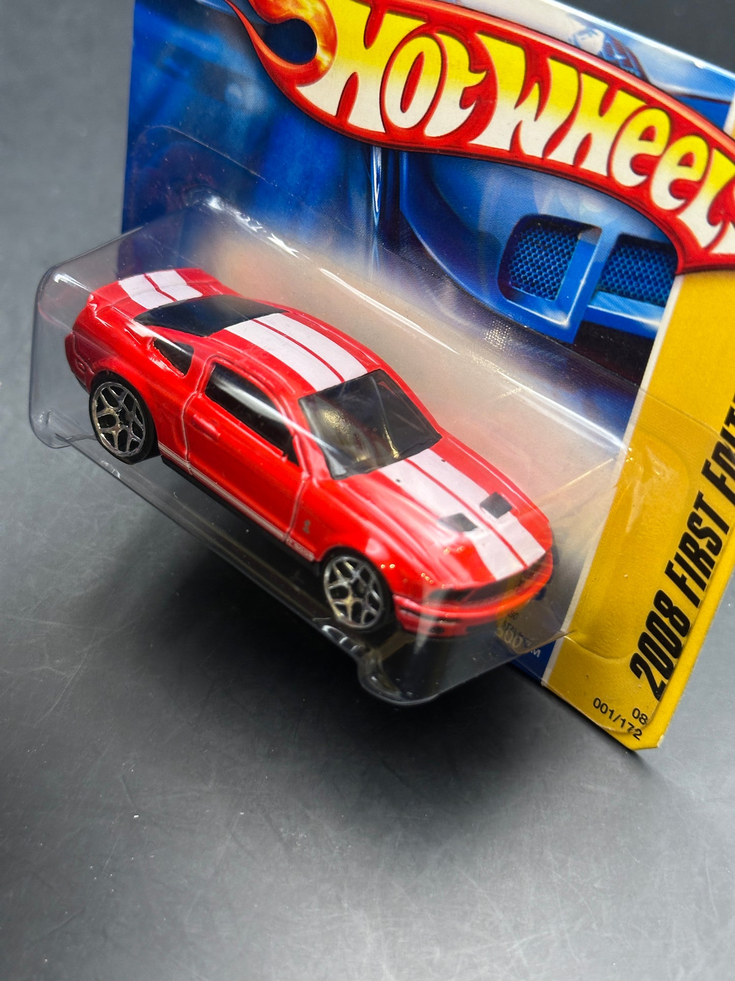 HOT WHEELS - 07 SHELBY GT-500 (2009) - HW 2008 FIRST EDITIONS 1/40