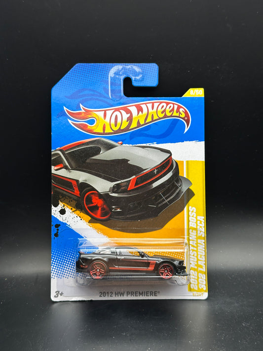 HOT WHEELS - FORD MUSTANG BOSS 302 LAGUNA SECA (2012) - HW 2012 PREMIERE