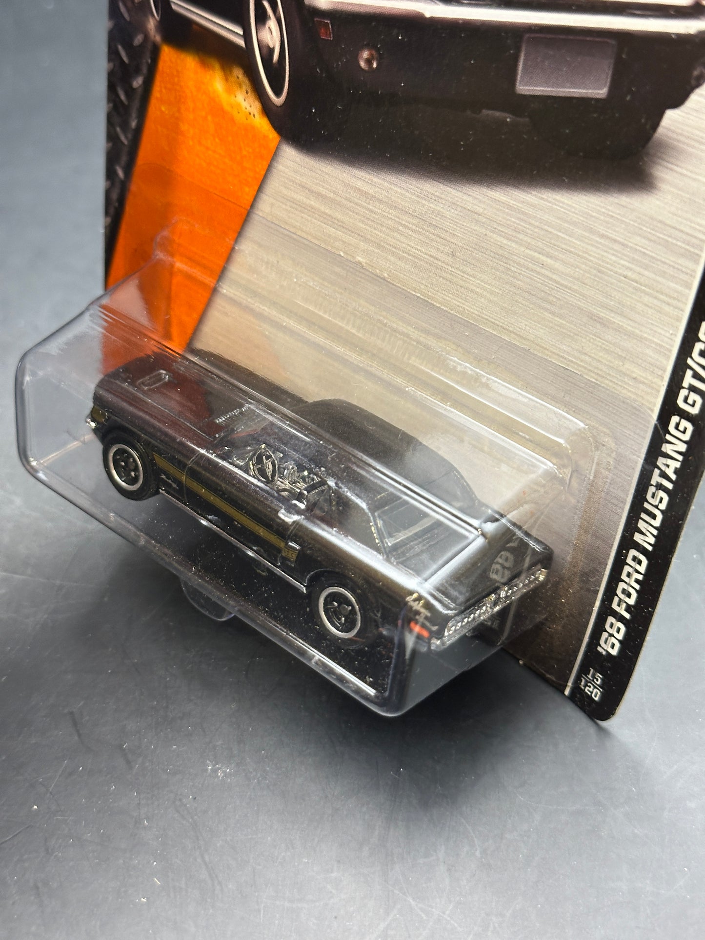 MATCHBOX - 68 FORD MUSTANG GT/CS - MATCHBOX DIECAST 15/120
