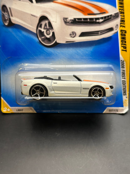 HOT WHEELS - CAMARO CONVERTIBLE CONCEPT (2008) - HW 2008 FIRST EDITIONS 37/40
