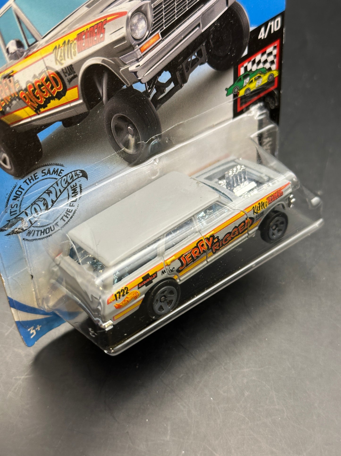 HOT WHEELS - 64 NOVA WAGON GASSER (2019) - HW RACE DAY 4/10