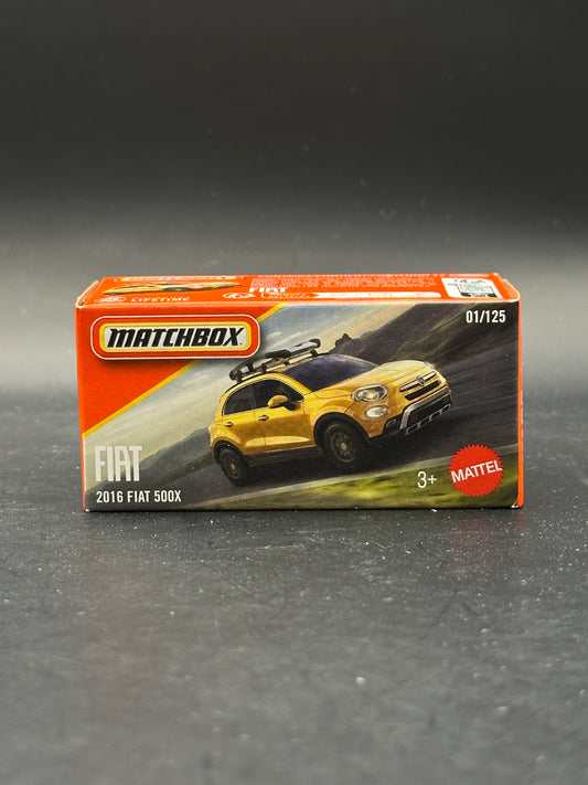 MATCHBOX - 2016 FIAT 500X - 01/125 - DIECAST