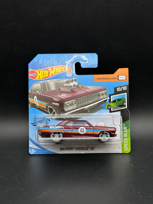 HOT WHEELS - 64 CHEVELLE SS (2019) - HW SPEED BLUR 10/10