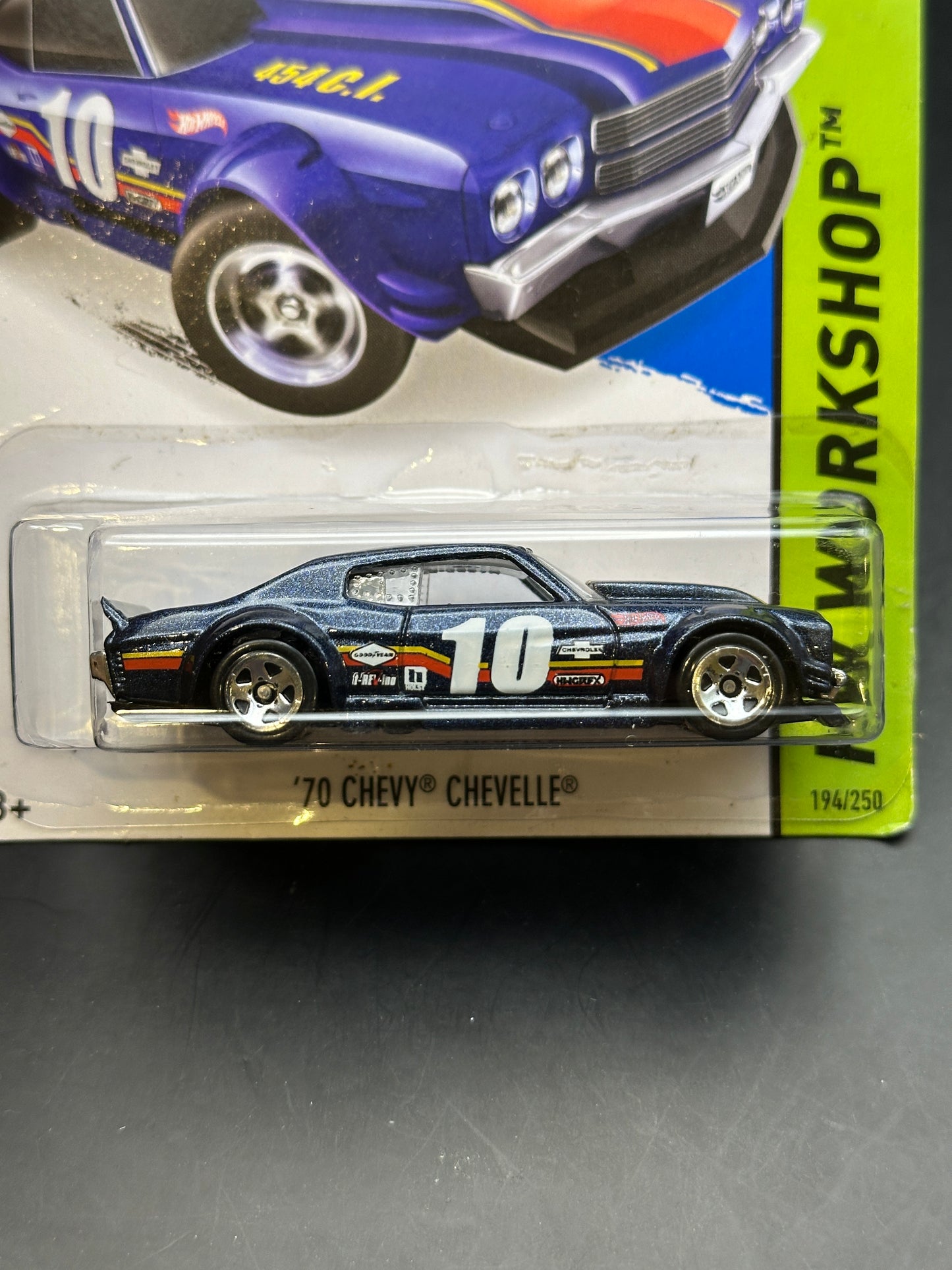 HOT WHEELS - 70 CHEVY CHEVELLE (2015) - HW WORKSHOP