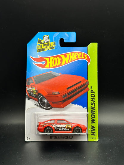 HOT WHEELS - TOYOTA AE-86 COROLLA (2015) - HW WORKSHOP