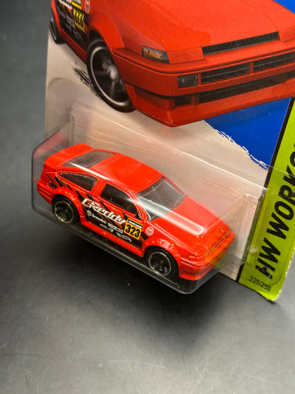 HOT WHEELS - TOYOTA AE-86 COROLLA (2015) - HW WORKSHOP