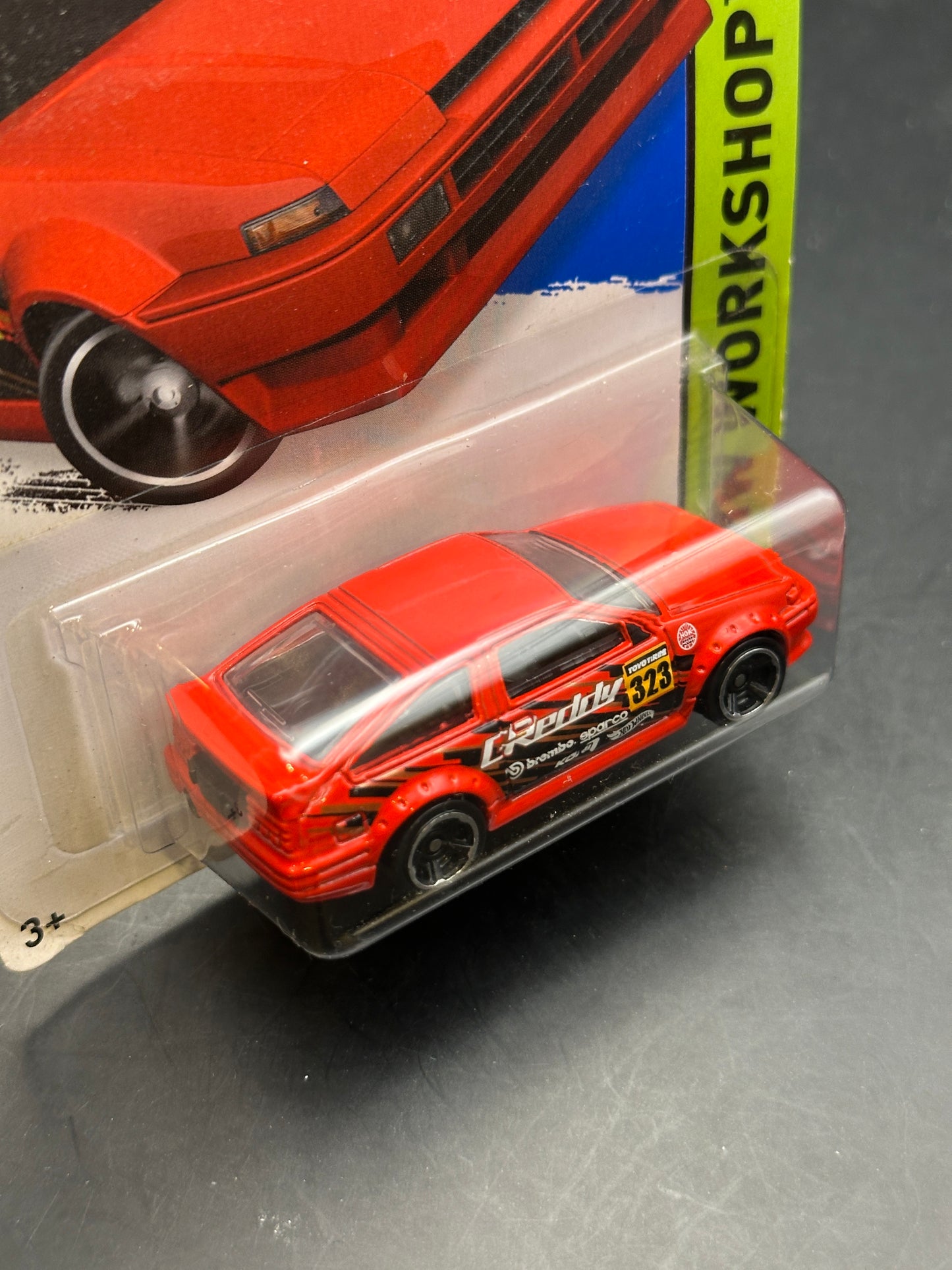 HOT WHEELS - TOYOTA AE-86 COROLLA (2015) - HW WORKSHOP