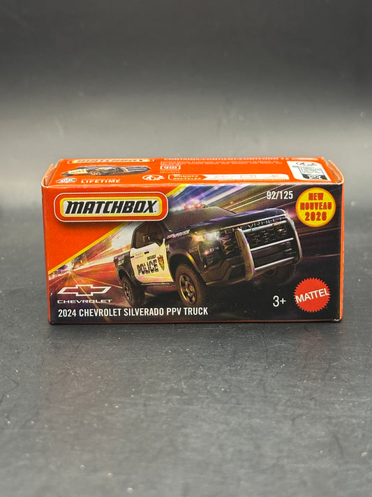 MATCHBOX - 2024 CHEVROLET SILVERADO PPV TRUCK - 92/125 - DIECAST