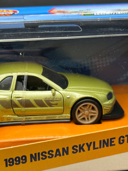 HOT WHEELS - 1999 NISSAN SKYLINE GT-R R34 (2026) - PULL BACK SPEEDERS