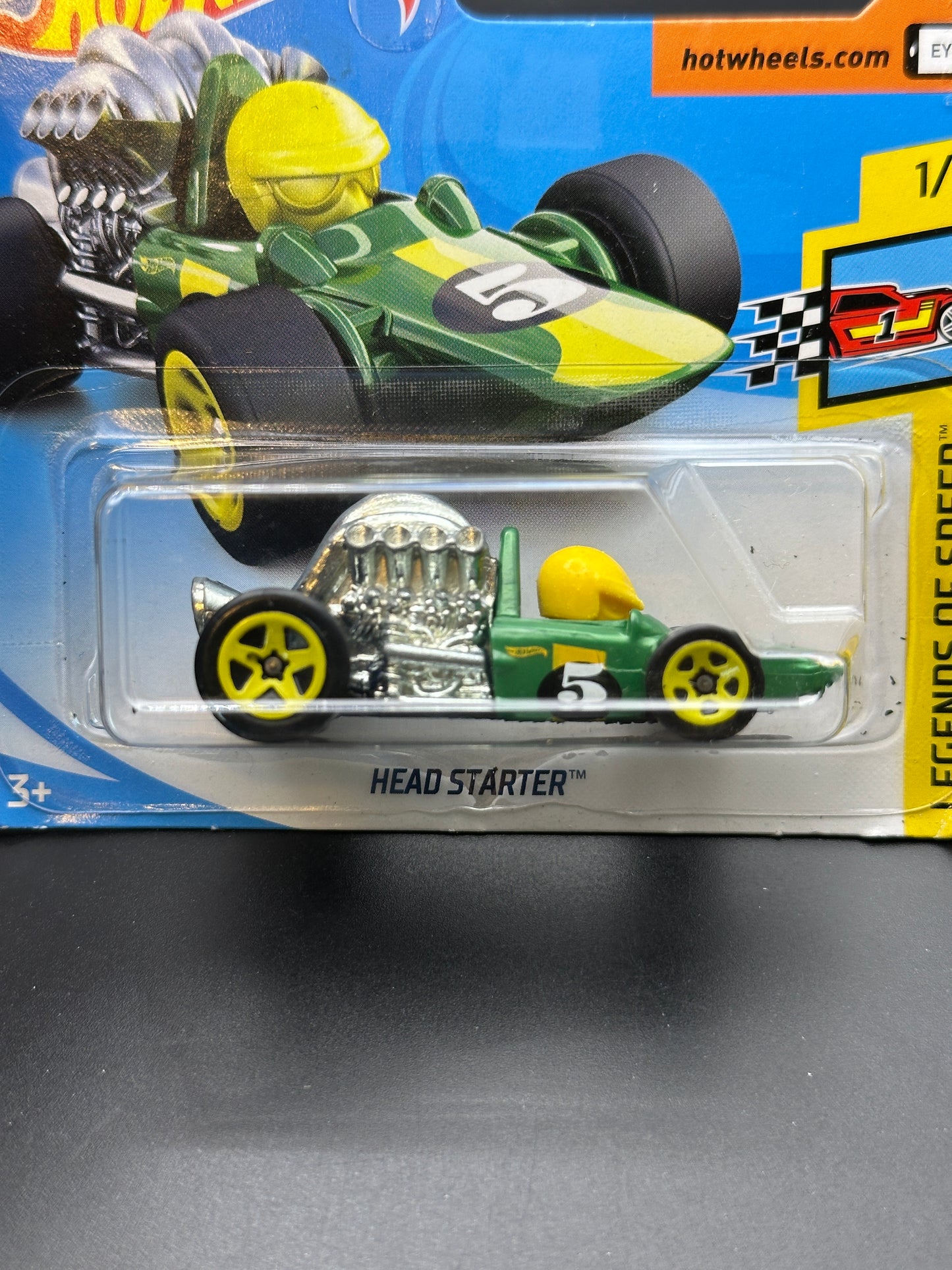 HOT WHEELS - HEAD STARTER (2018) - HW LEGENDS OF SPEED 1/10