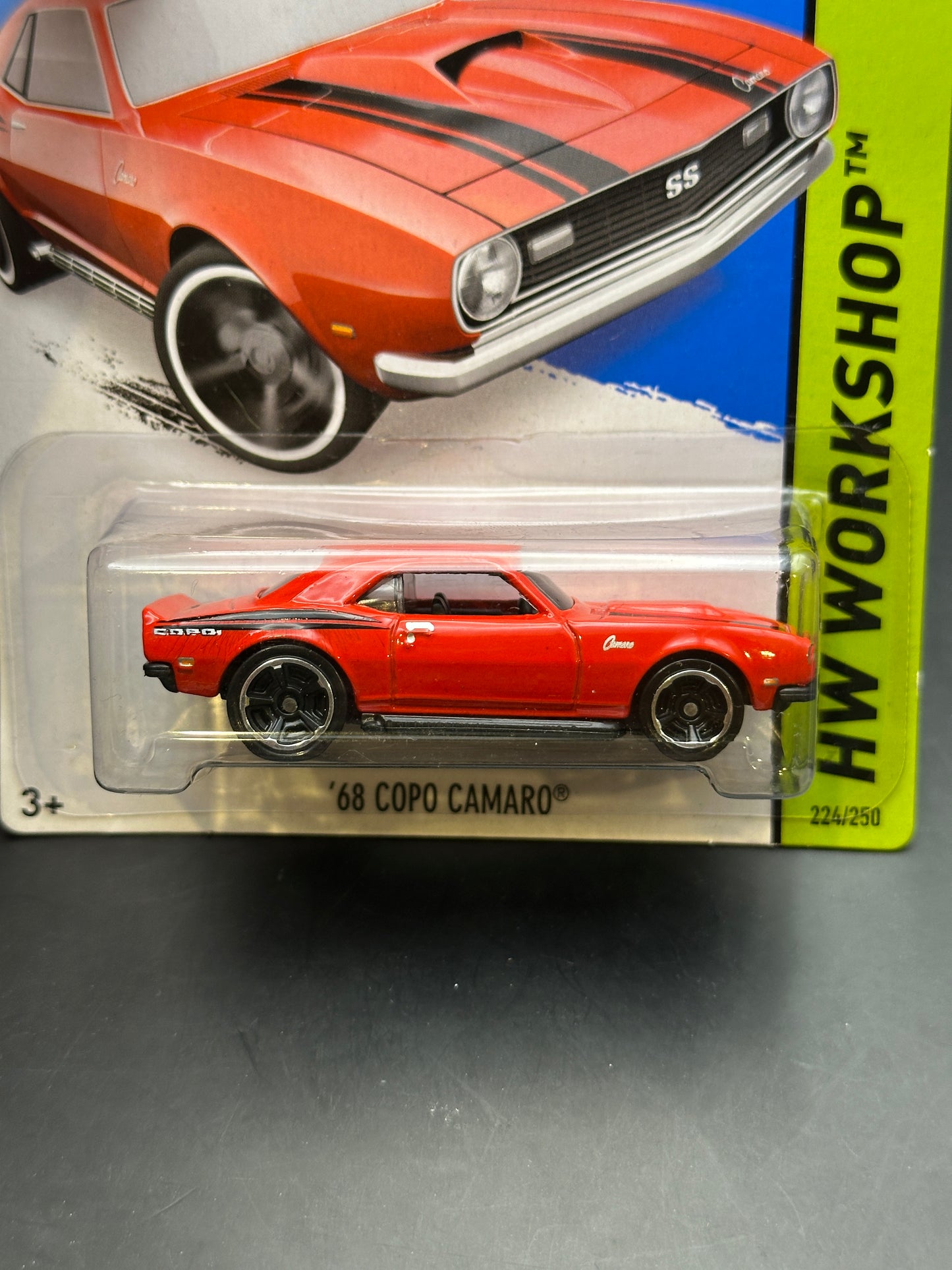 HOT WHEELS - 68 COPO CAMARO (2014) - HW WORKSHOP