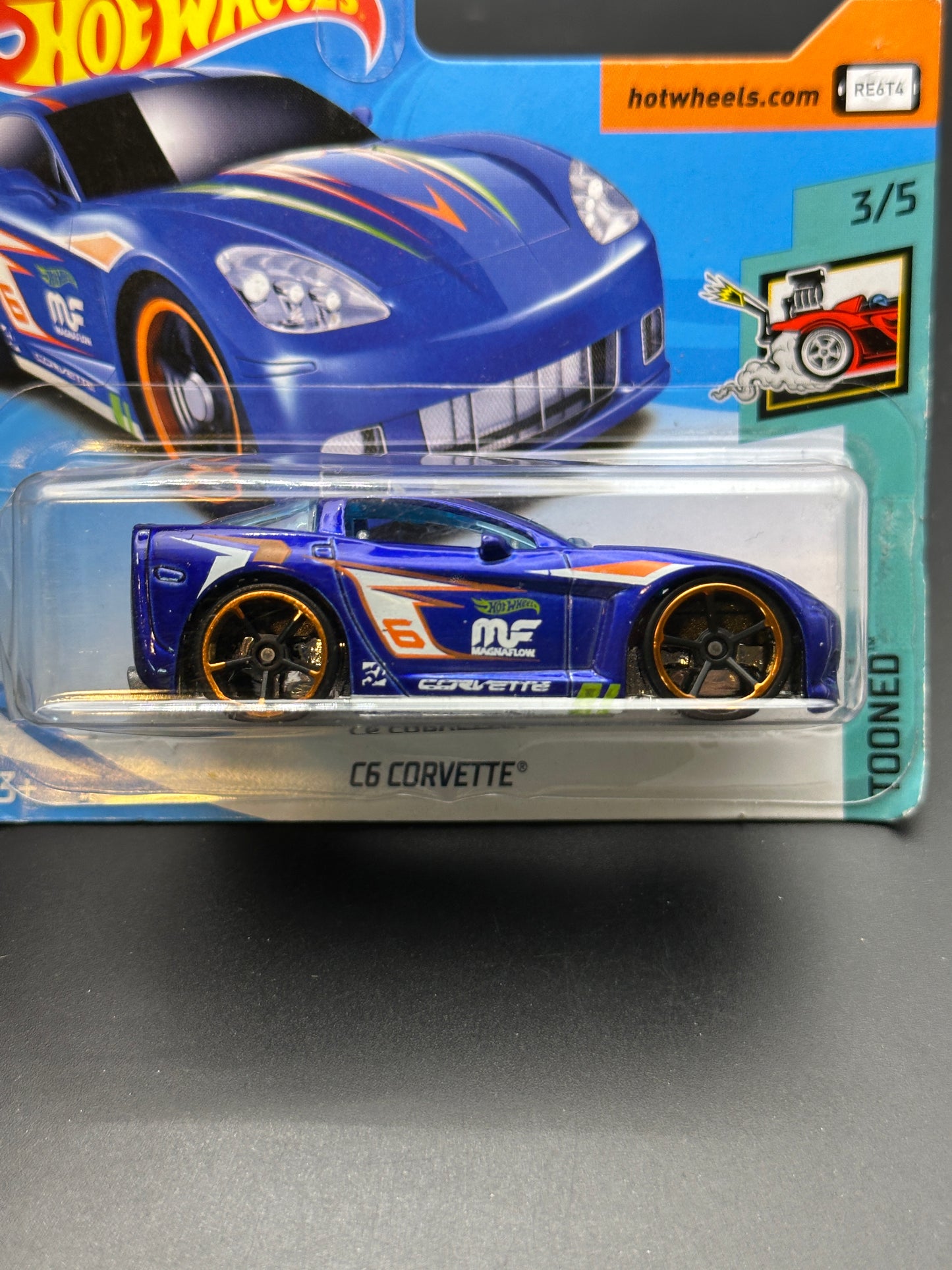 HOT WHEELS - C6 CORVETTE TOONED (2018) - HW TOONED 3/5