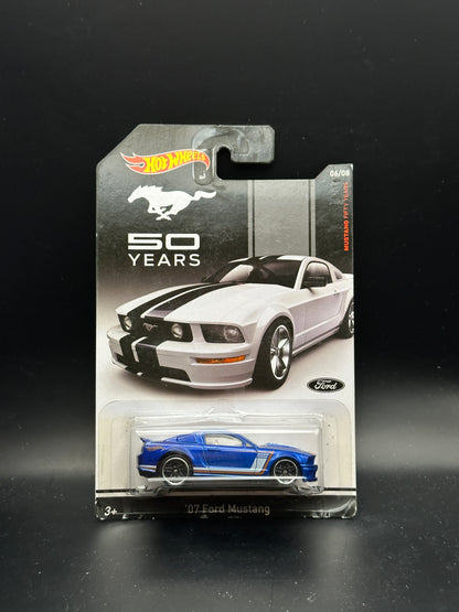 HOT WHEELS - 07 FORD MUSTANG (2014) MUSTANG 50 YEARS 6/8