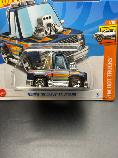 HOT WHEELS - TOON’D 83 CHEVY SILVERADO (2023) - HW HOT TRUCKS 1/10