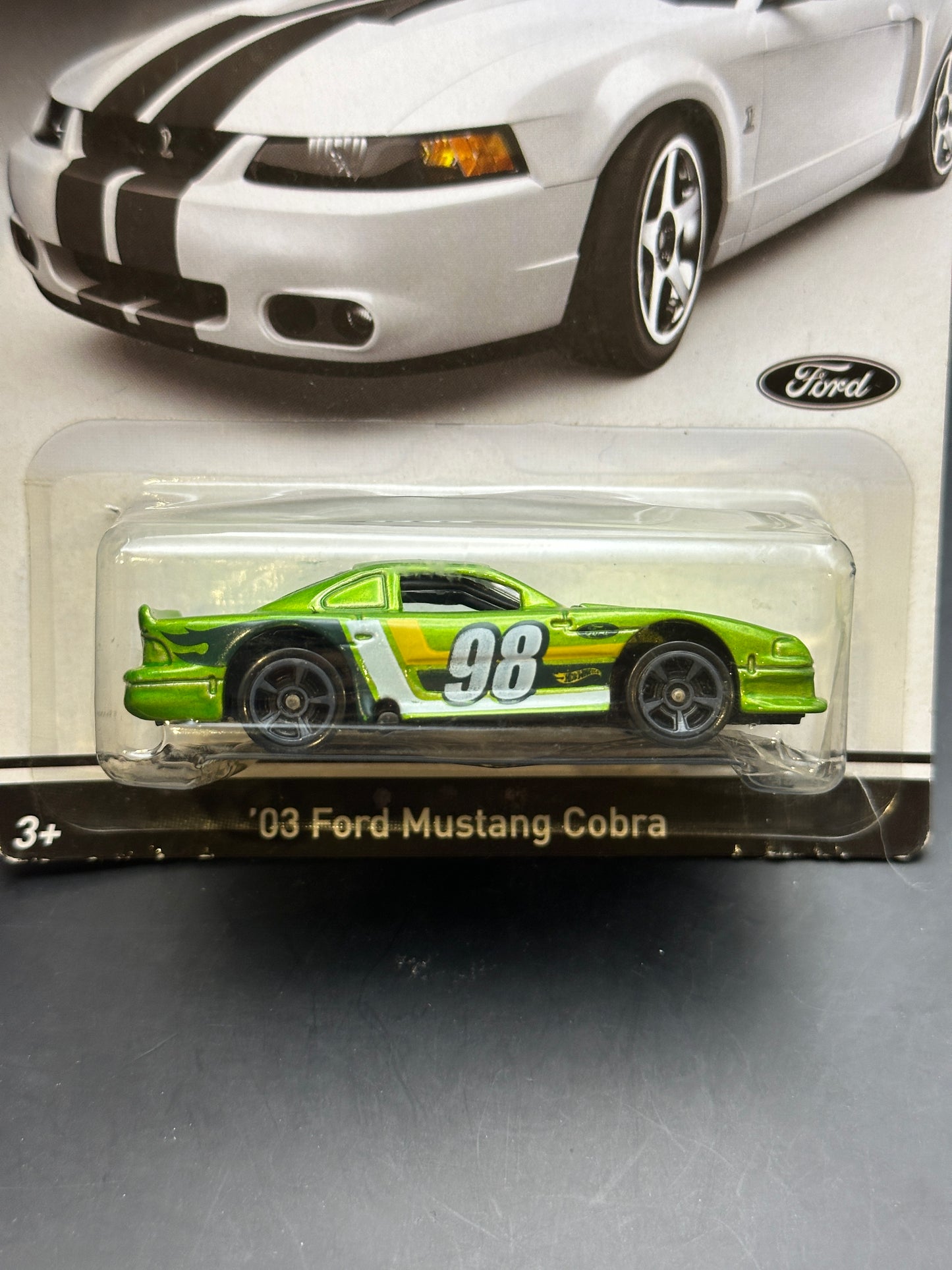 HOT WHEELS - 03 FORD MUSTANG COBRA (2014) MUSTANG 50 YEARS 5/8