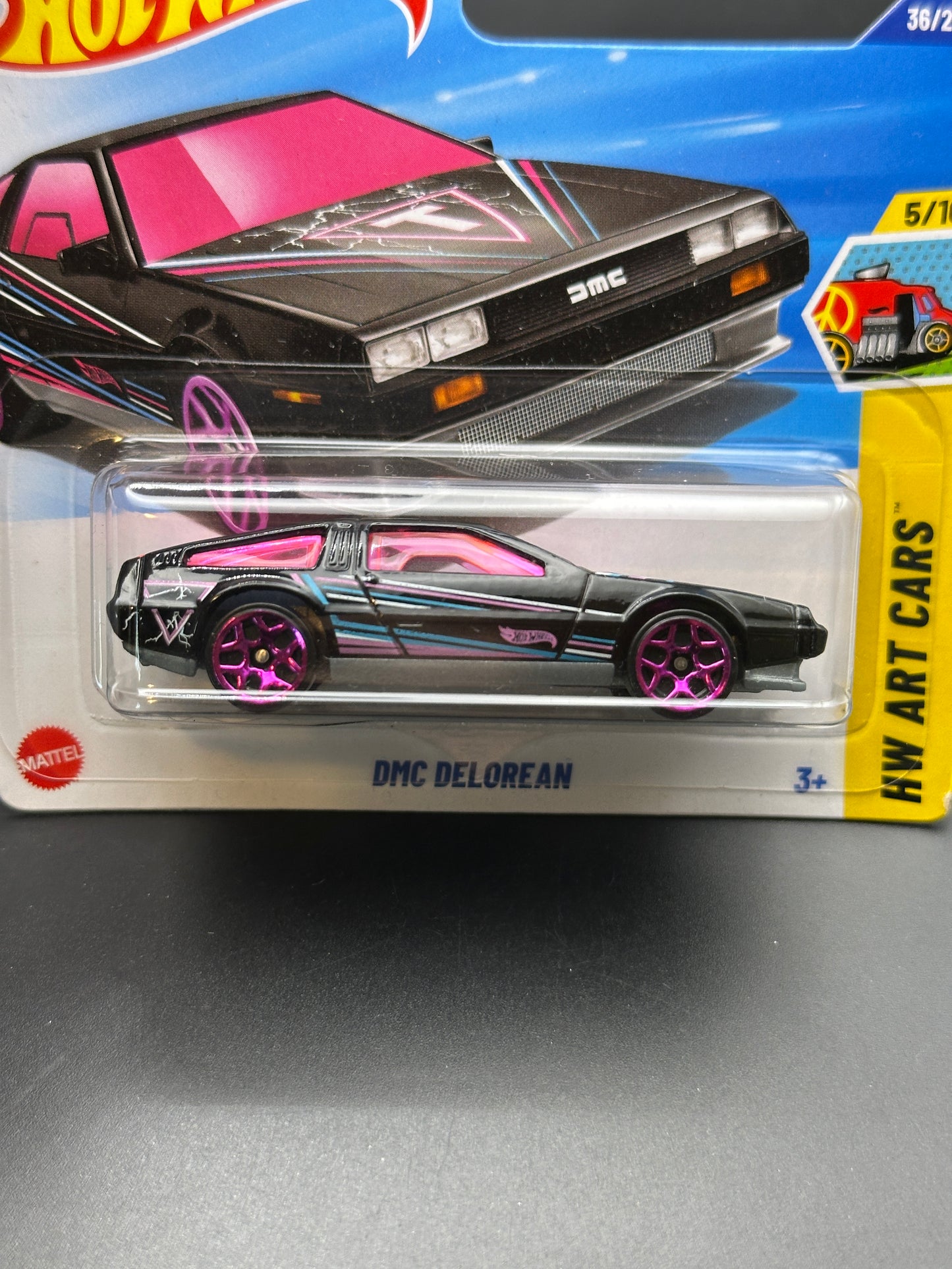HOT WHEELS - DMC DELOREAN (2025) - HW ART CARS 5/10
