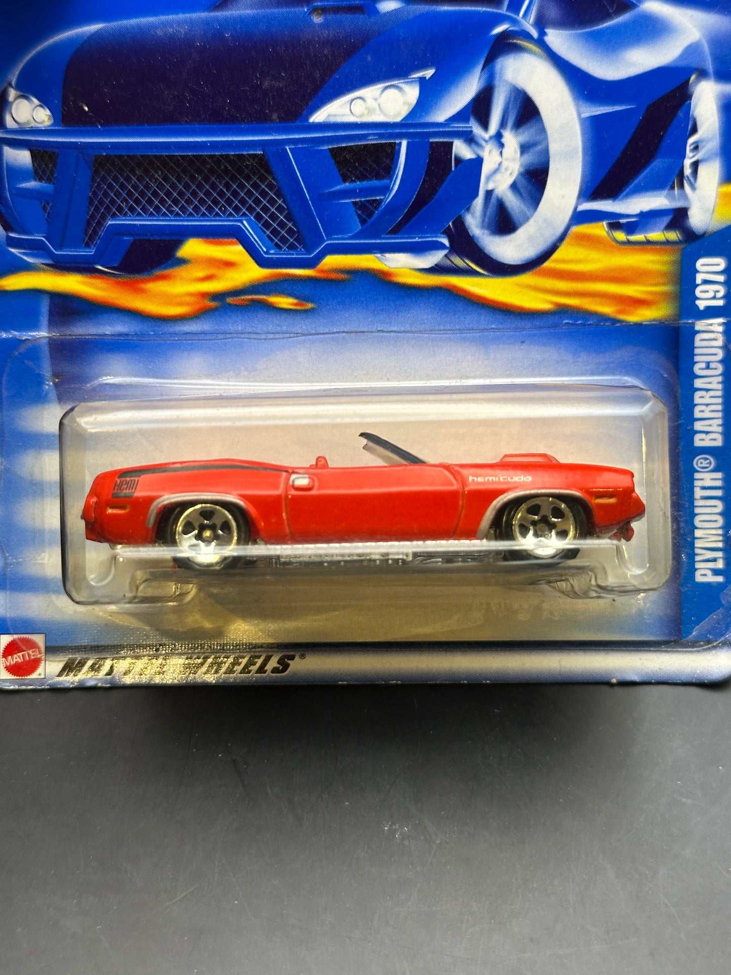 HOT WHEELS - 1970 PLYMOUTH BARRACUDA (2001) - HW MAINLINE