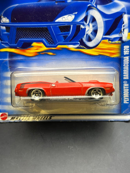 HOT WHEELS - 1970 PLYMOUTH BARRACUDA (2001) - HW MAINLINE