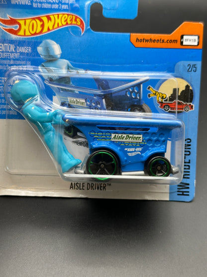 HOT WHEELS - AISLE DRIVER (2017) - HW RIDE ONS 2/5
