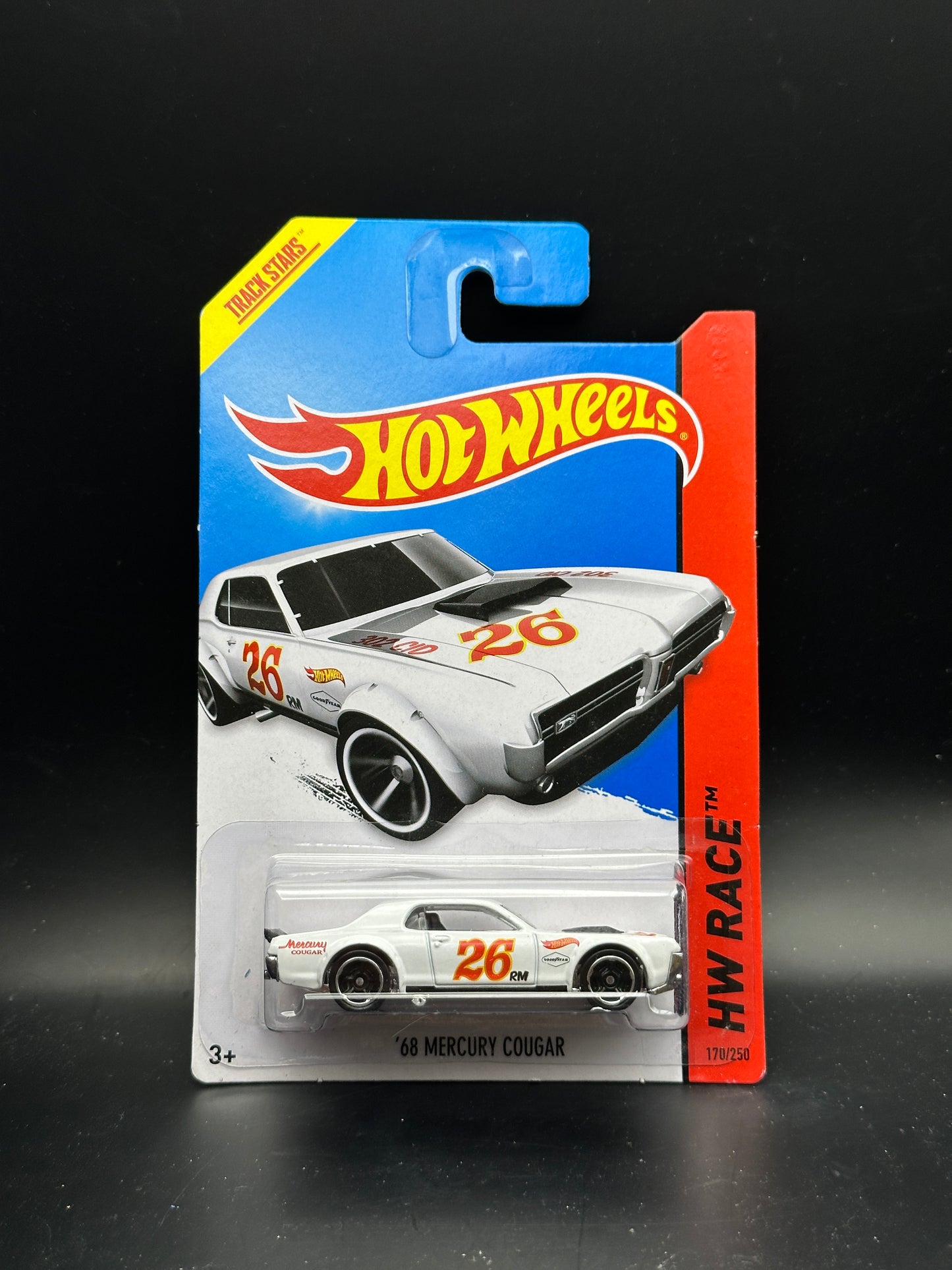 HOT WHEELS - 68 MERCURY COUGAR (2014) - HW RACE