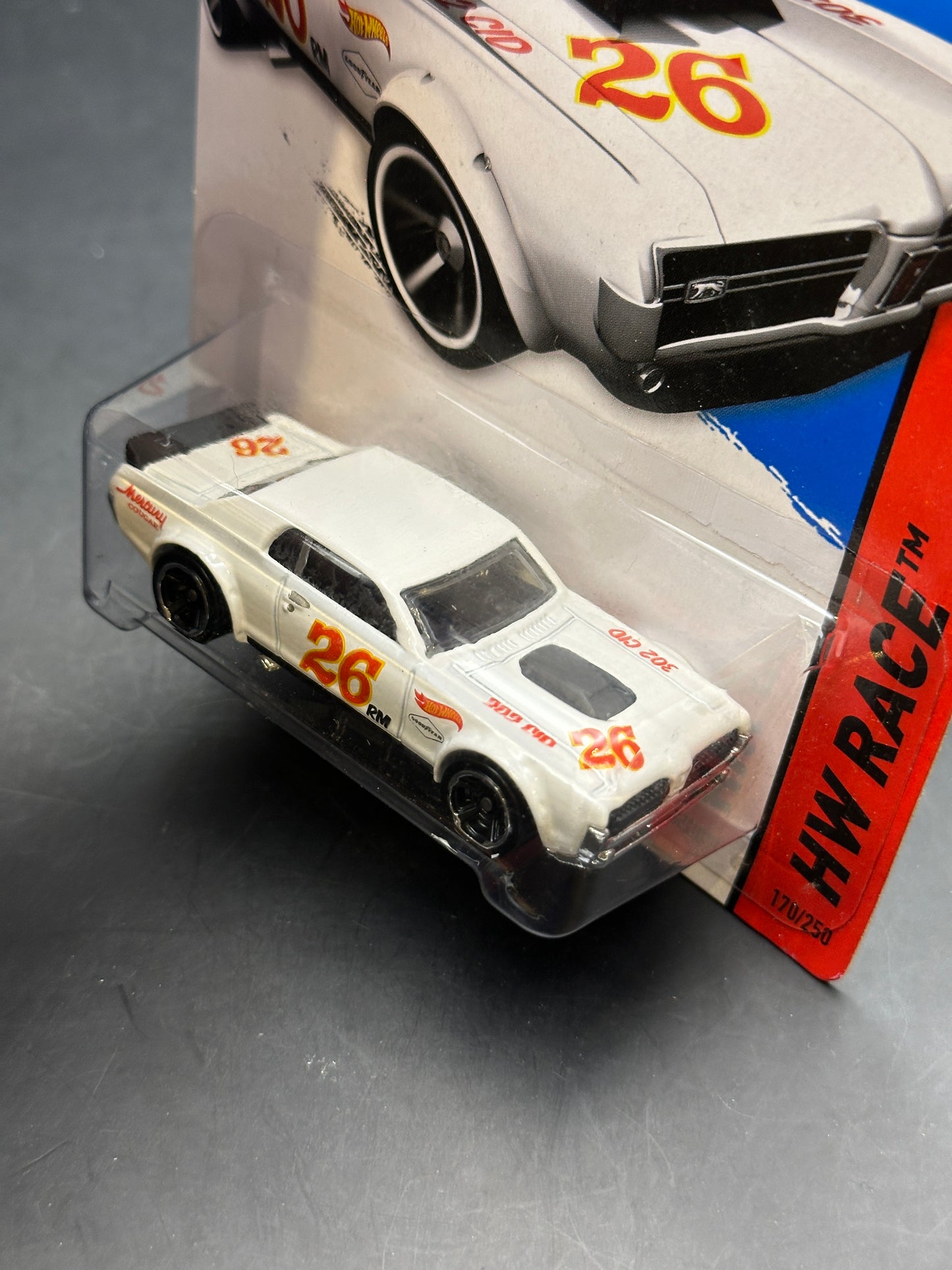 HOT WHEELS - 68 MERCURY COUGAR (2014) - HW RACE