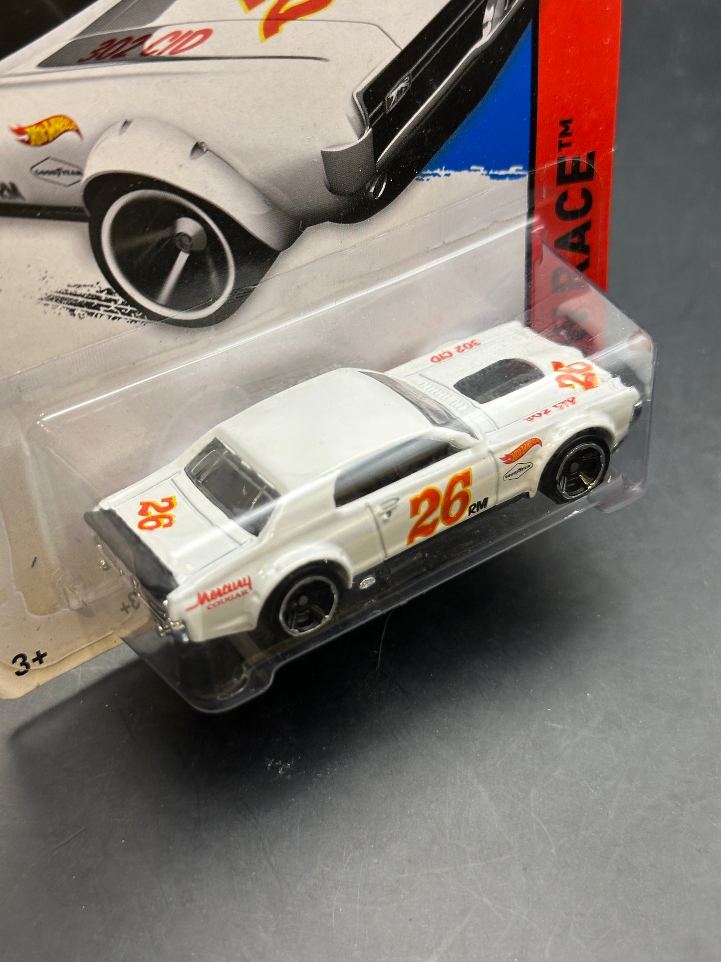 HOT WHEELS - 68 MERCURY COUGAR (2014) - HW RACE