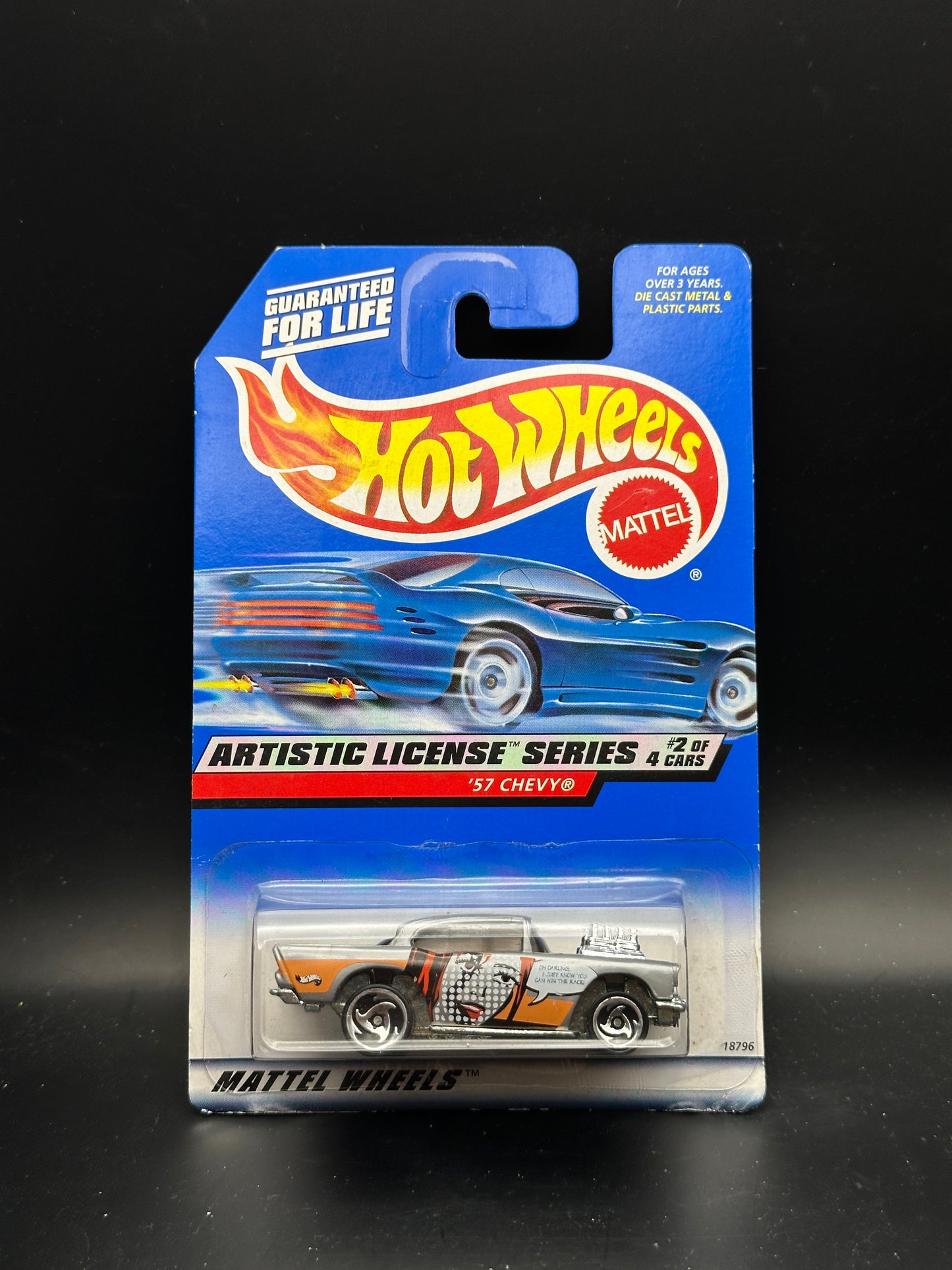 HOT WHEELS - 57 CHEVY (1998) - HW ARTISTIC LICENSE SERIES 2/4