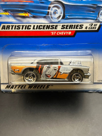 HOT WHEELS - 57 CHEVY (1998) - HW ARTISTIC LICENSE SERIES 2/4