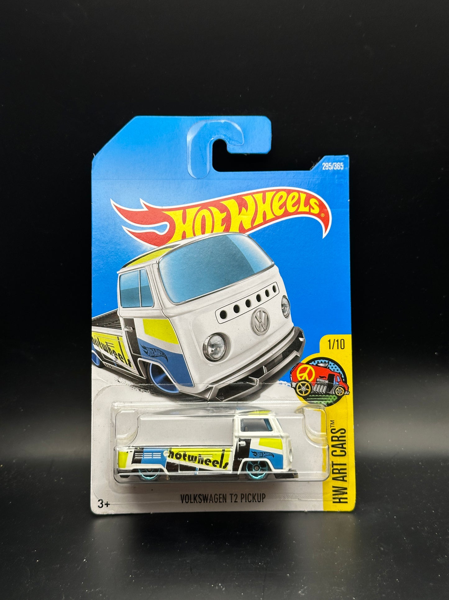 HOT WHEELS - VOLKSWAGEN T2 PICKUP (2017) - HW ART CARS 1/10