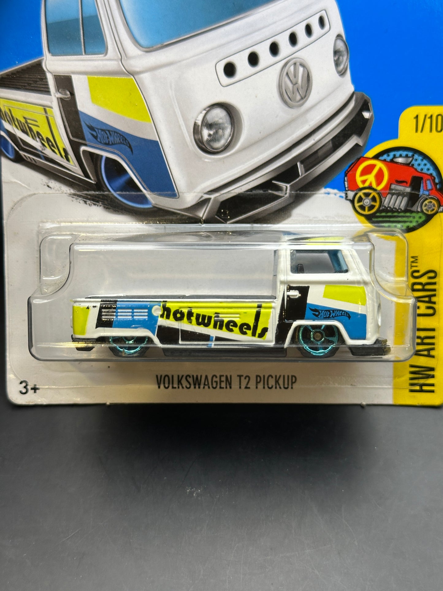HOT WHEELS - VOLKSWAGEN T2 PICKUP (2017) - HW ART CARS 1/10