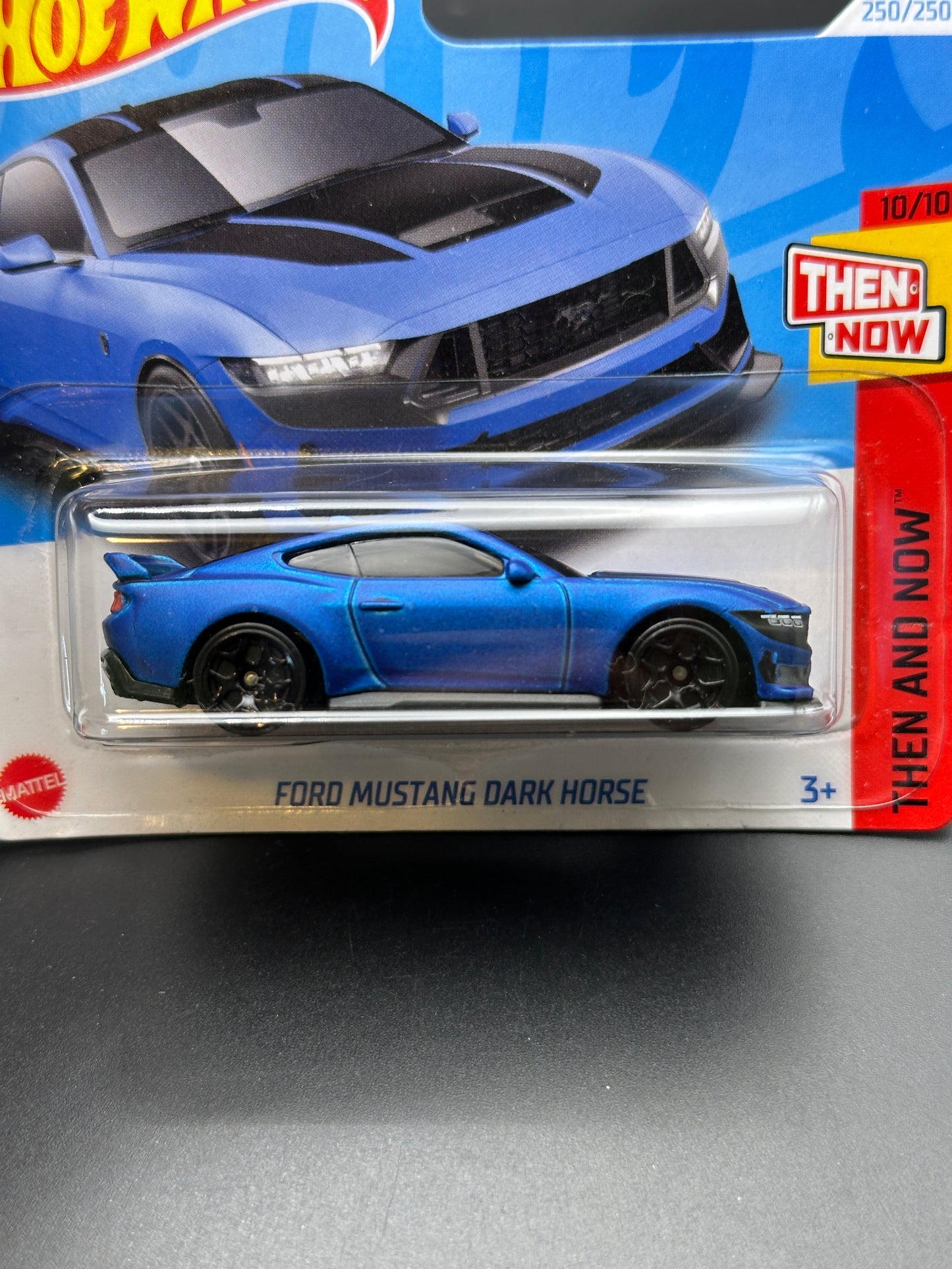 HOT WHEELS - FORD MUSTANG DARK HORSE (2024) - HW THEN AND NOW 10/10