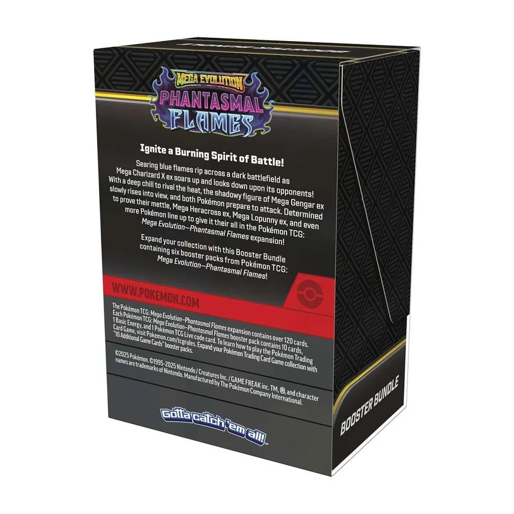 POKEMON TCG - MEGA PHANTASMAL FLAMES BOOSTER BUNDLE - MEGA EVOLUTION - BRAND NEW
