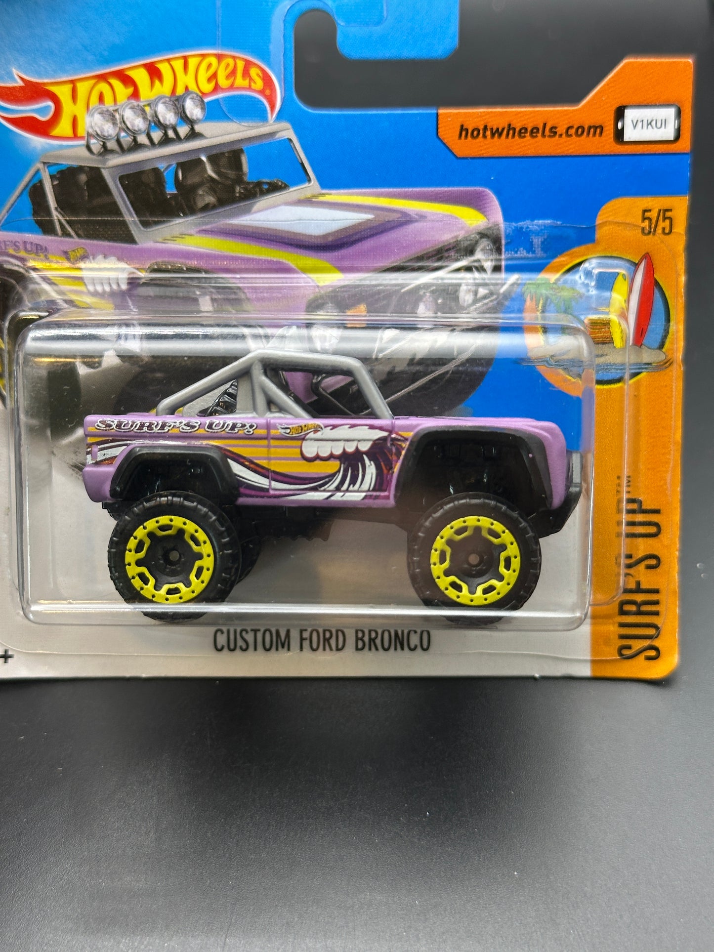 HOT WHEELS - CUSTOM FORD BRONCO (2017) - HW SURFS UP 5/5