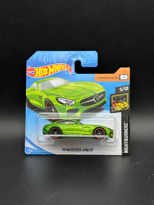 HOT WHEELS - 15 MERCEDES AMG GT (2018) - HW NIGHTBURNERZ 5/10