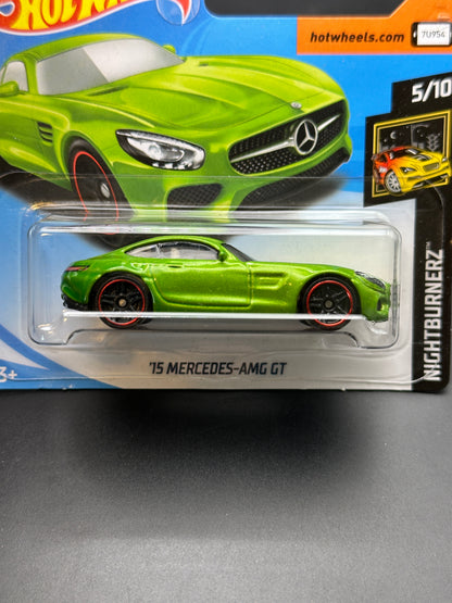 HOT WHEELS - 15 MERCEDES AMG GT (2018) - HW NIGHTBURNERZ 5/10