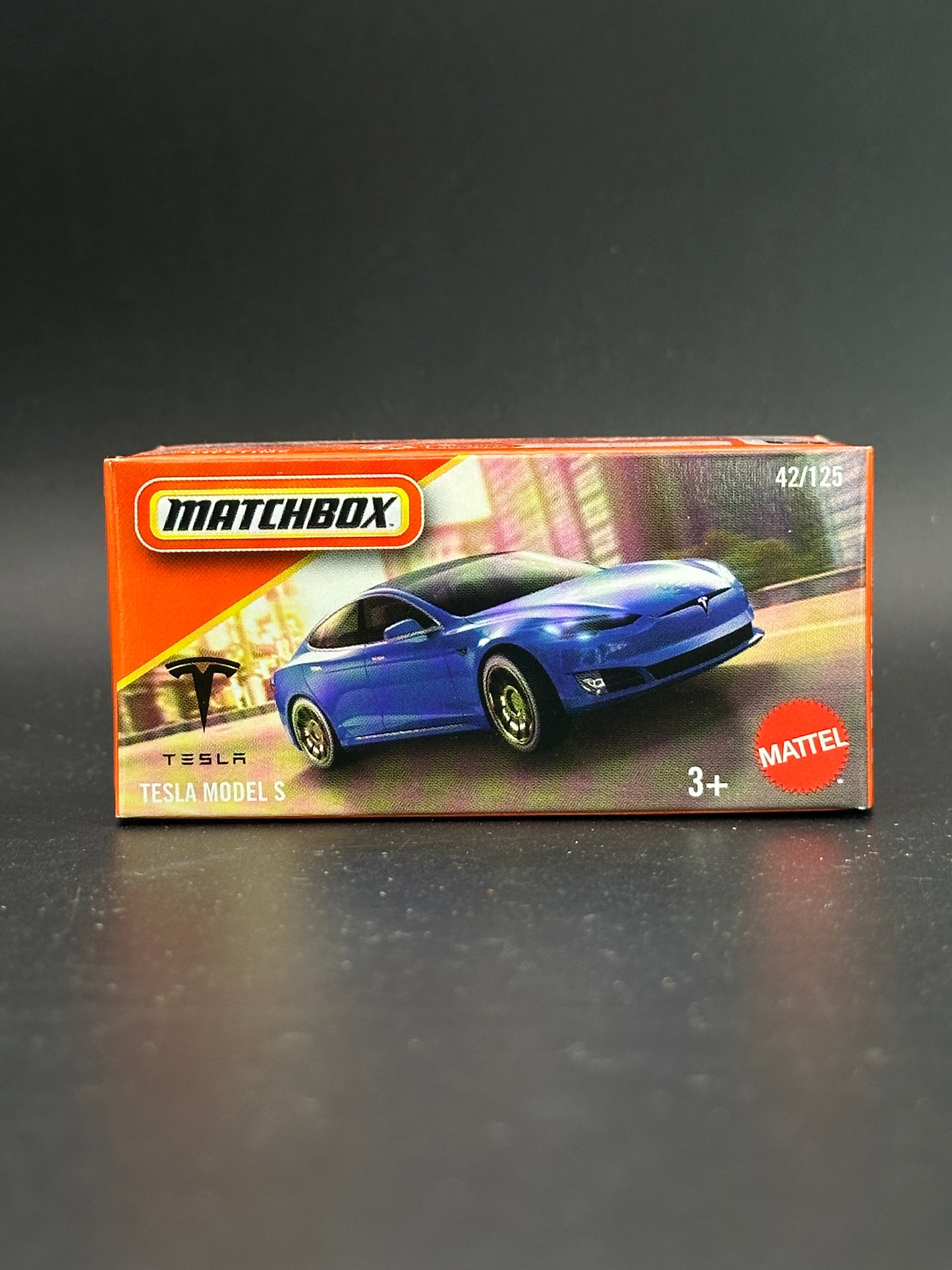 MATCHBOX - TESLA MODEL S - 42/125 - DIECAST