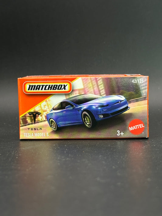 MATCHBOX - TESLA MODEL S - 42/125 - DIECAST