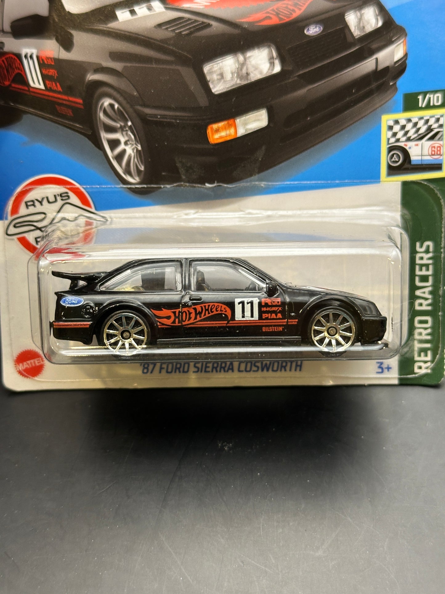 HOT WHEELS - 87 FORD SIERRA COSWORTH (2022) - HW RETRO RACERS 1/10
