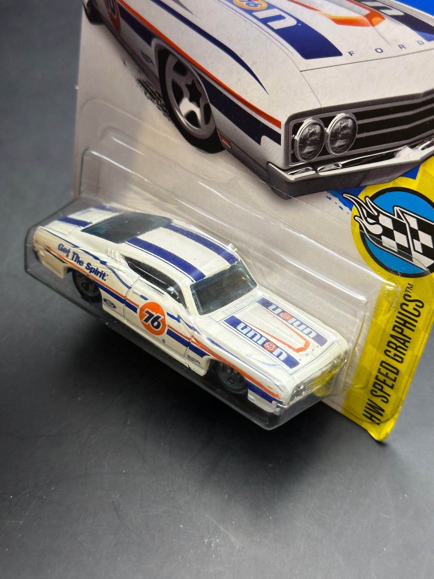 HOT WHEELS - 69 FORD TORINO TALLADEGA (2016) - HW SPEED GRAPHICS 8/10