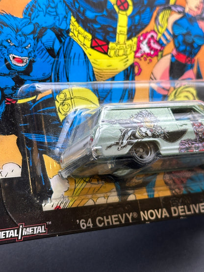 HOT WHEELS - 64 CHEVY NOVA DELIVERY (2019) - POP CULTURE - X MEN 1/5