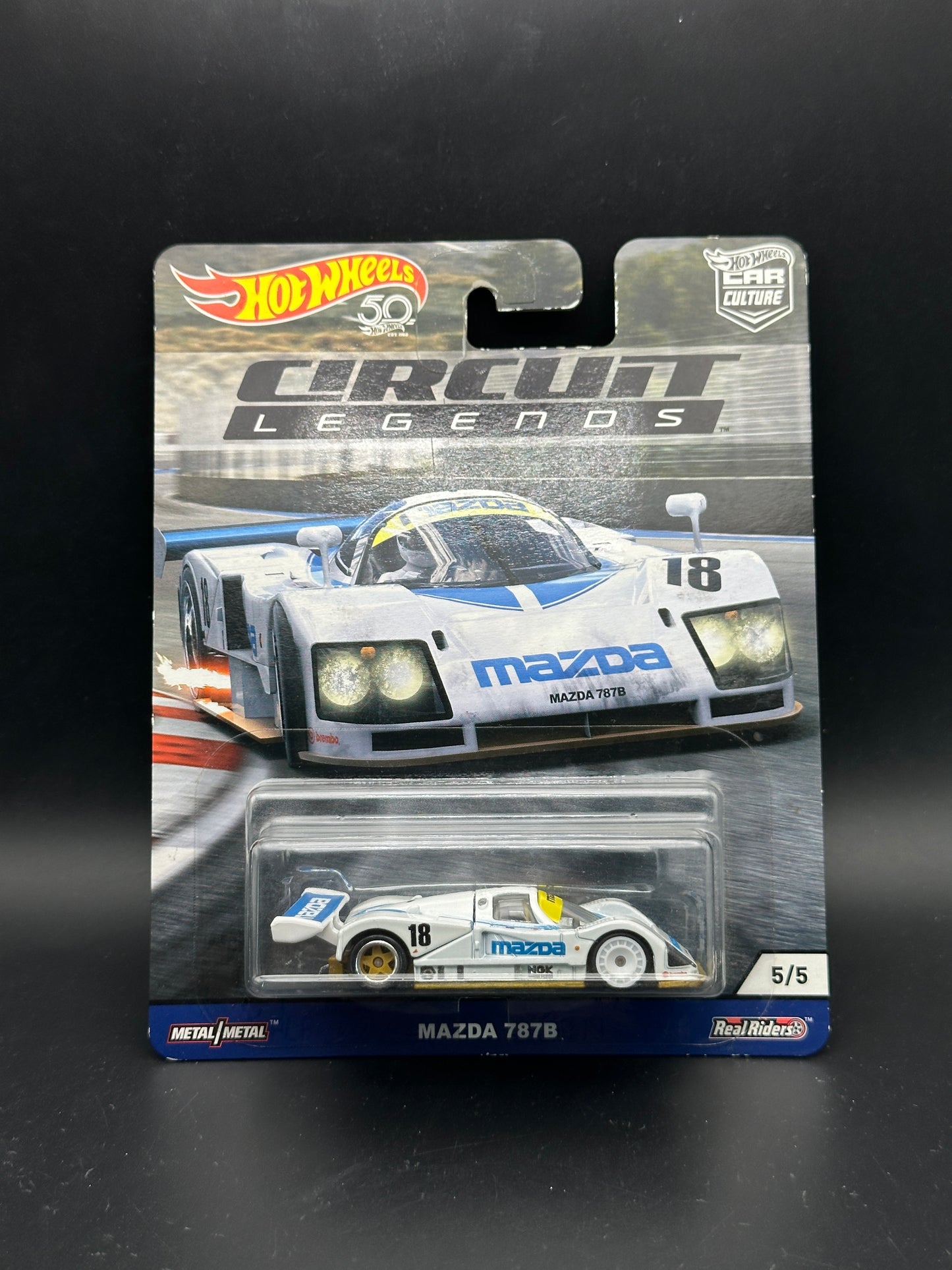 HOT WHEELS - MAZDA 787B (2018) - CAR CULTURE - CIRCUIT LEGENDS 5/5