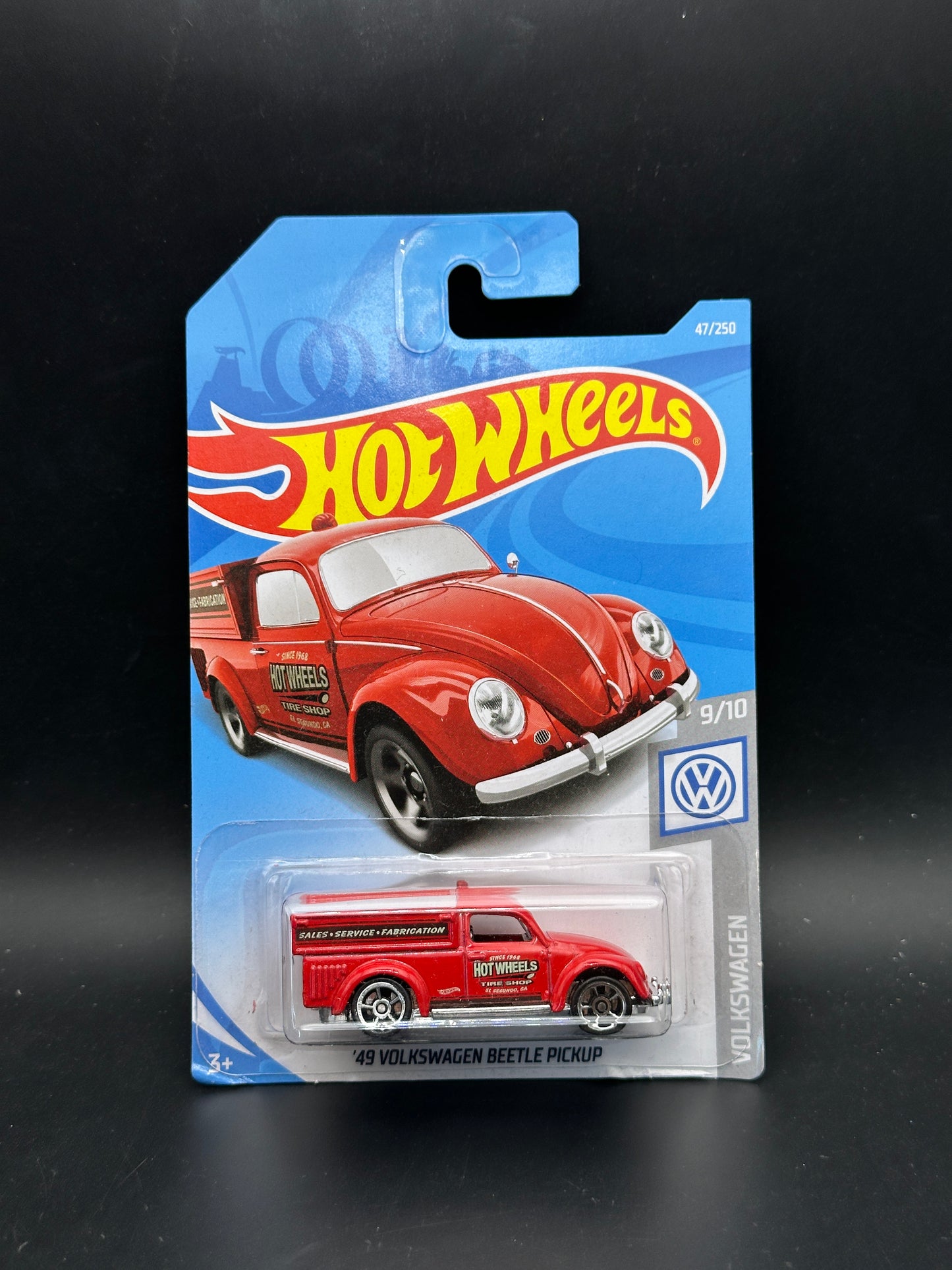 HOT WHEELS - 49 VOLKSWAGEN BEETLE PICKUP (2019) - HW VOLKSWAGEN 9/10