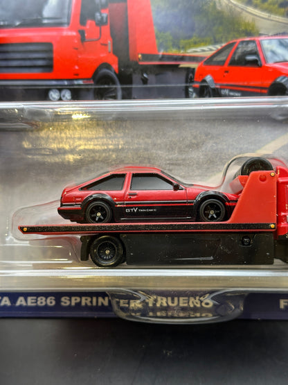 HOT WHEELS - TOYOTA AE86 SPRINTER TRUENO (2025) - FLEET STREET - TEAM TRANSPORT #84
