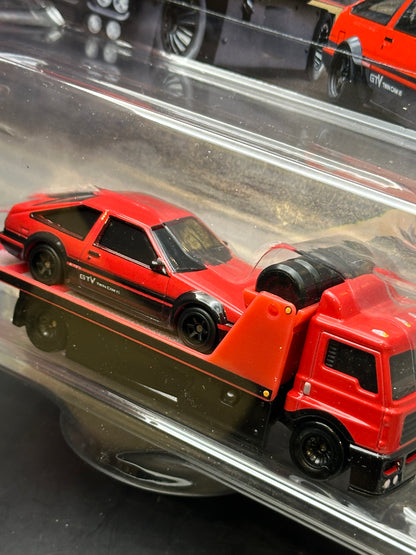 HOT WHEELS - TOYOTA AE86 SPRINTER TRUENO (2025) - FLEET STREET - TEAM TRANSPORT #84