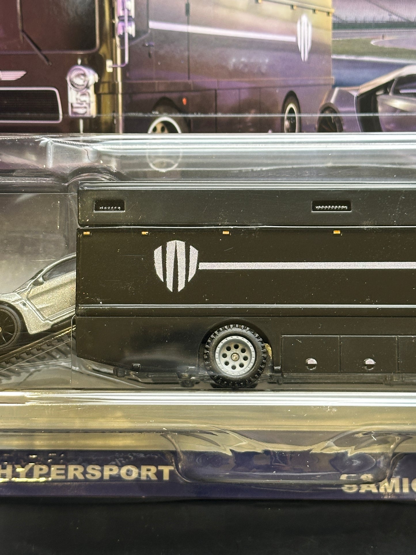 HOT WHEELS - LYKAN HYPERSPORT (2025) - EURO HAULER - TEAM TRANSPORT #85