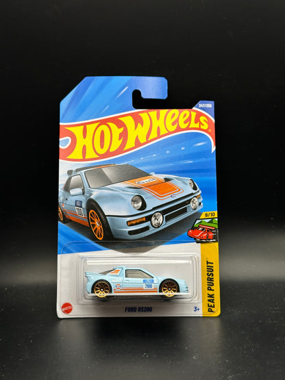 HOT WHEELS - FORD RS200 (2025) - HW PEAK PURSUIT 9/10