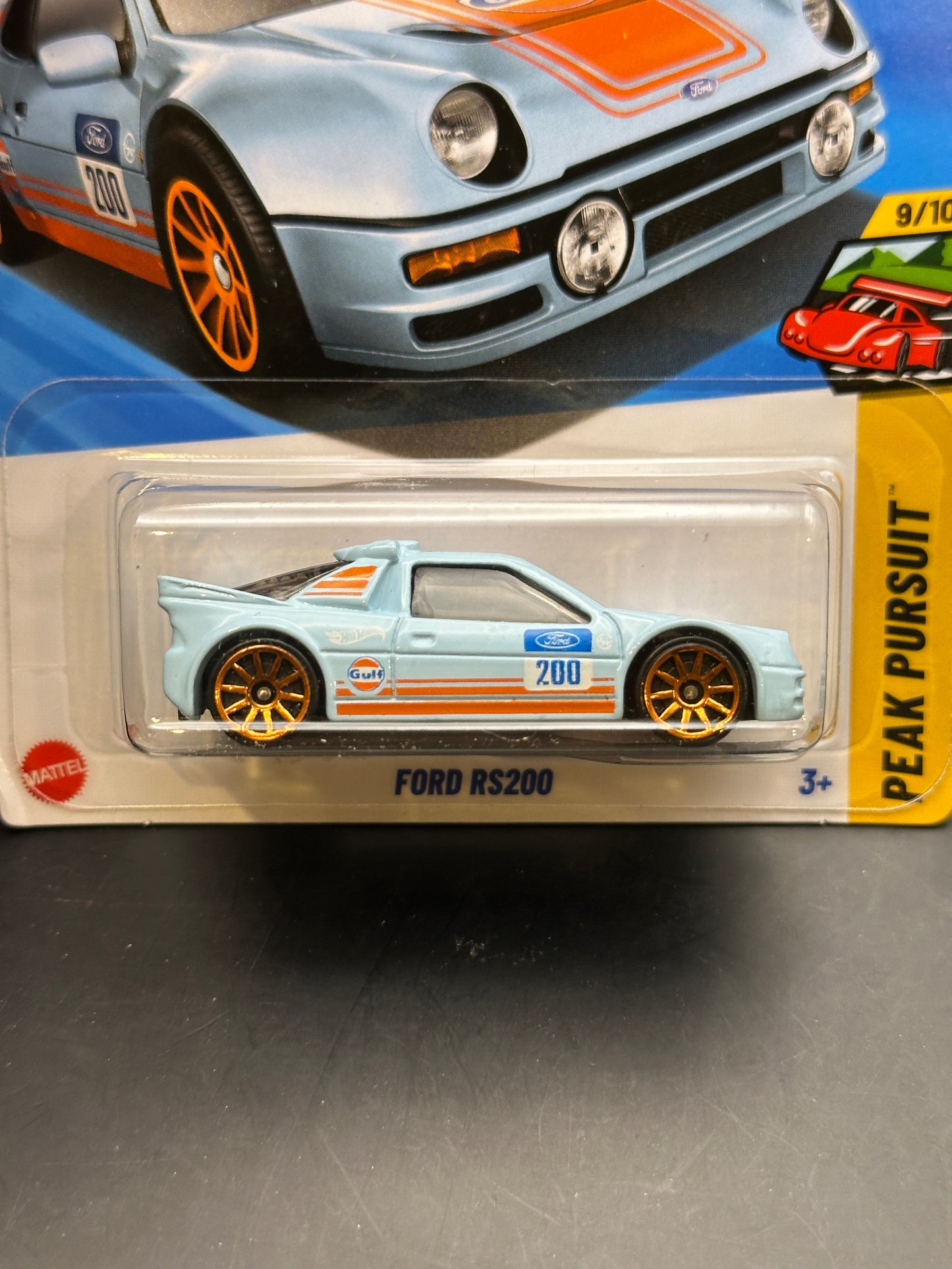 HOT WHEELS - FORD RS200 (2025) - HW PEAK PURSUIT 9/10