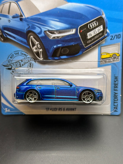HOT WHEELS - 17 AUDI RS 6 AVANT (2019) - HW FACTORY FRESH 2/10